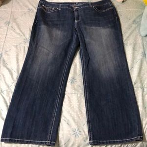New inc denim plus size blue jeans